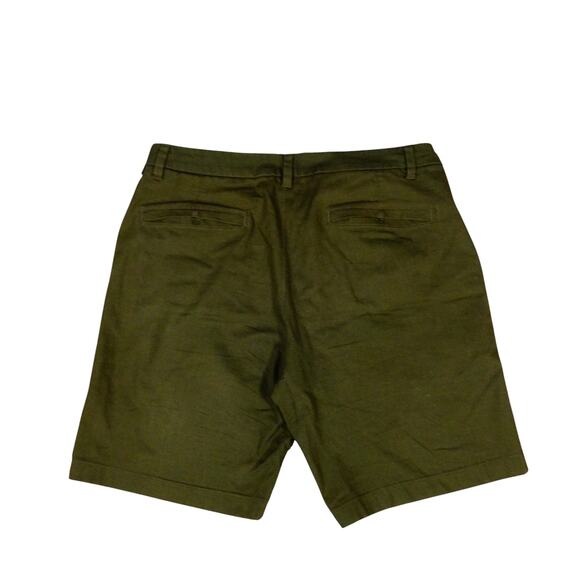 LuLulemon Olive Green Performance Golf Shorts Mens Shorts 36 Inseam 9" - Picture 6 of 6